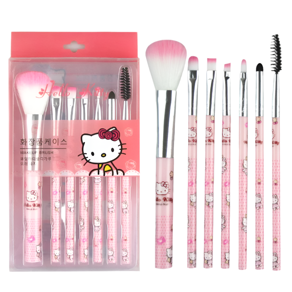 Hello Kitty Makeup Brush Set