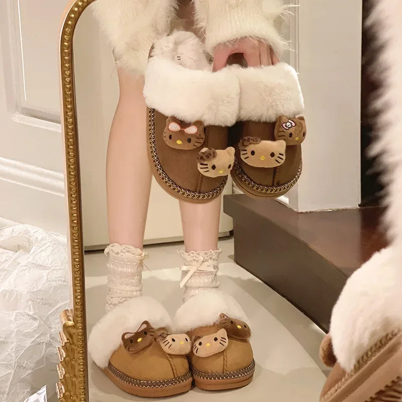 Hello Kitty Plush Slippers UGG