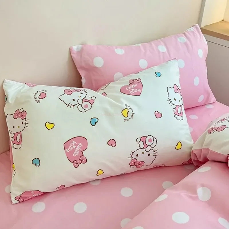 Hello Kitty 4Pcs Bedding Quilt Cover