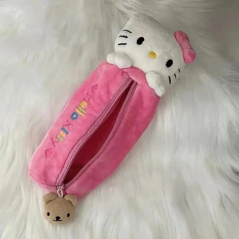 Hello Kitty Pink Pencil Bag School