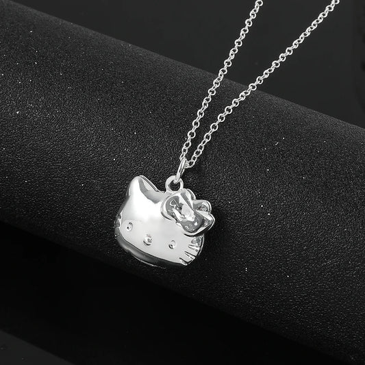 Hello Kitty Necklace With Chain