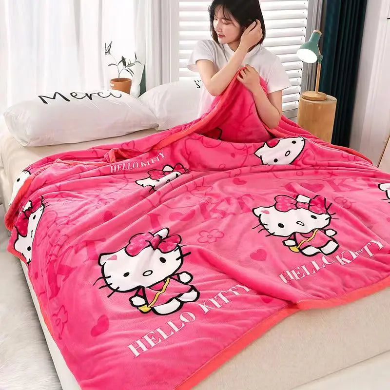 Hello Kitty Blanket Bedding Cover