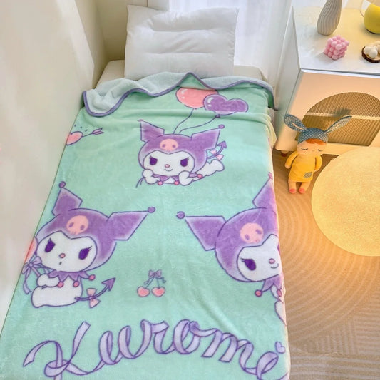 Hello Kitty Blanket Bed