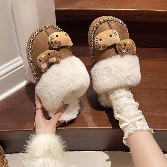 Hello Kitty Plush Slippers UGG