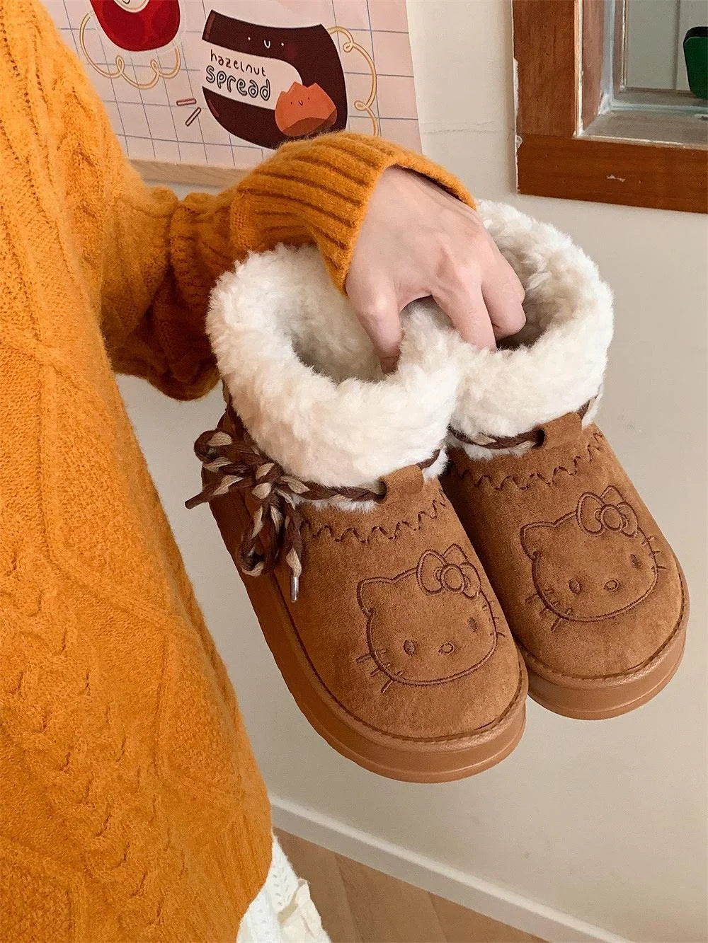 Hello Kitty Warm Boots