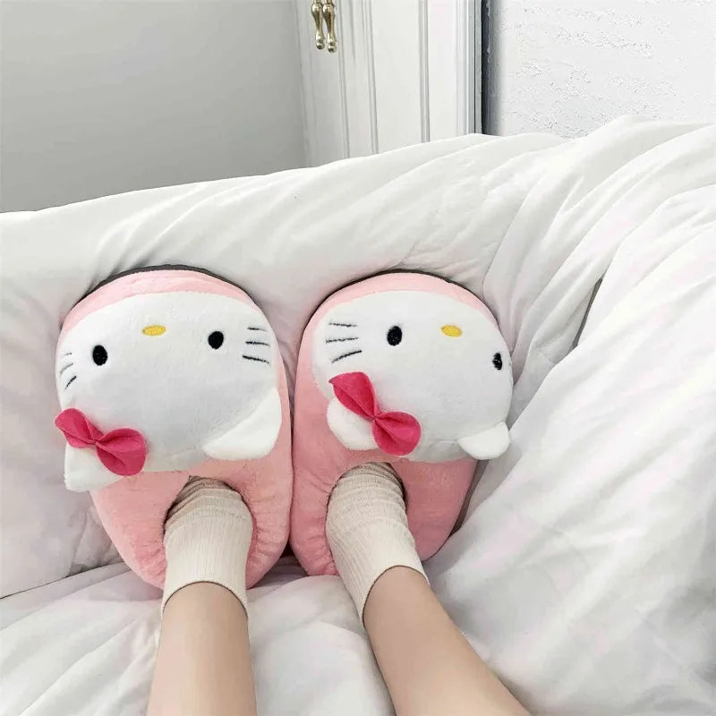 Hello Kitty Cotton Slippers