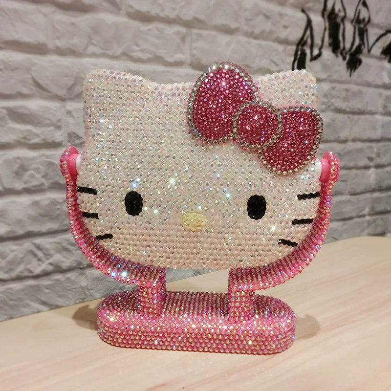 Hello Kitty Vanity Mirror Diamonds