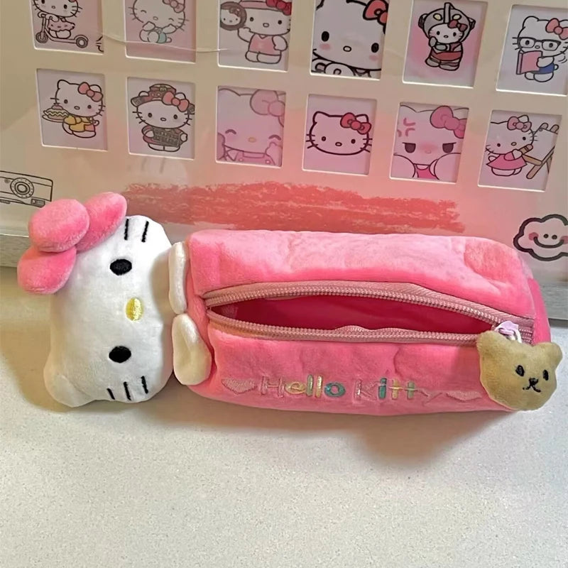 Hello Kitty Pink Pencil Bag School