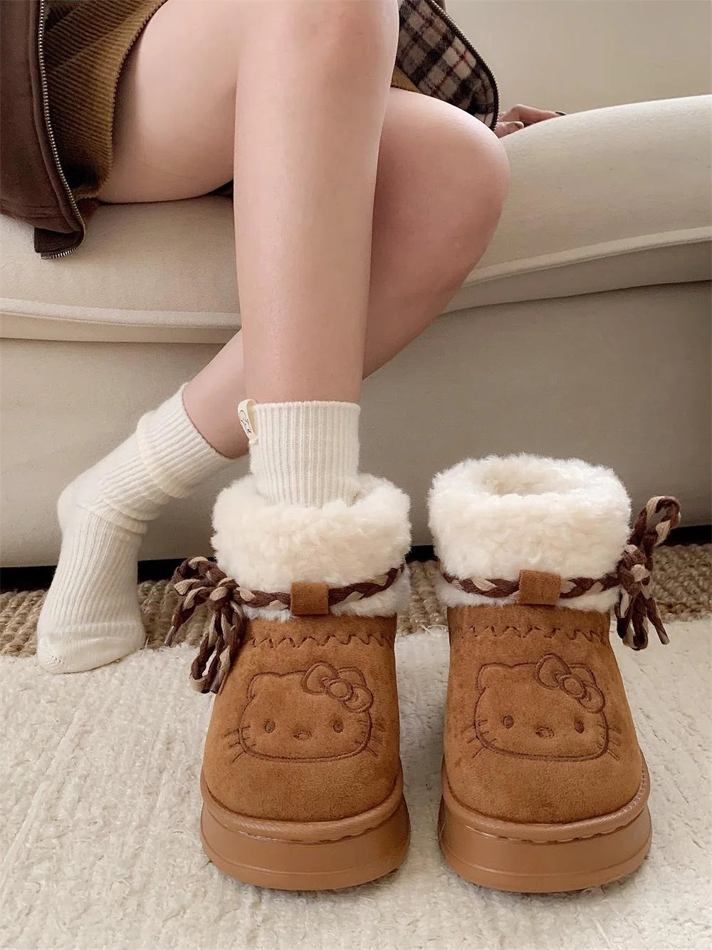 Hello Kitty Warm Boots