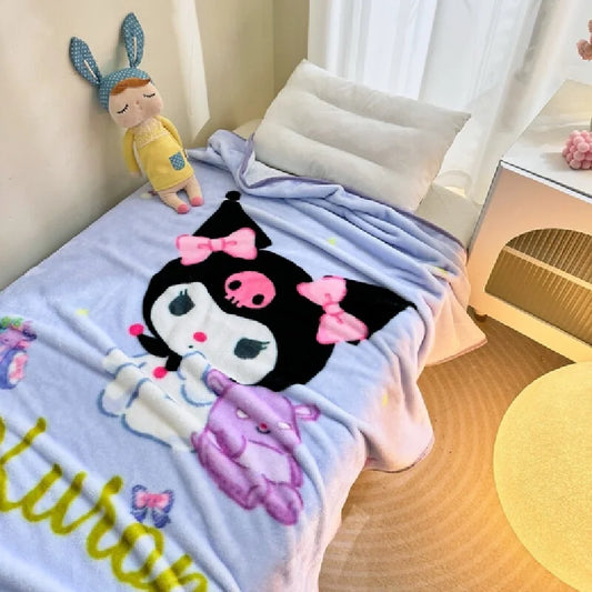 Hello Kitty Blanket Bed