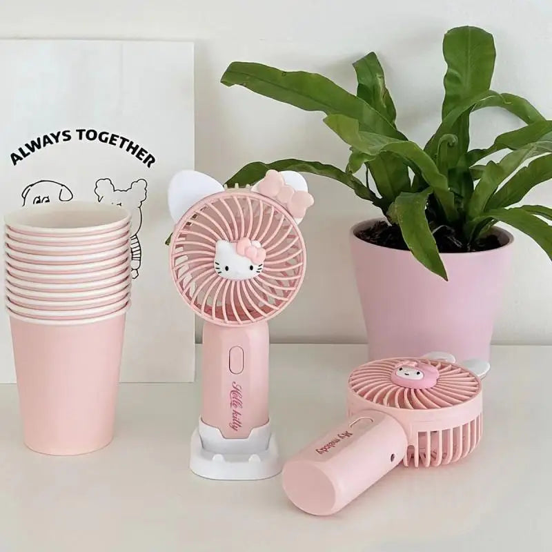 Hello Kitty Mini Fan Portable