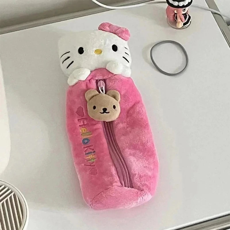 Hello Kitty Pink Pencil Bag School