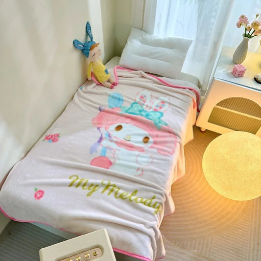 Hello Kitty Blanket Bed